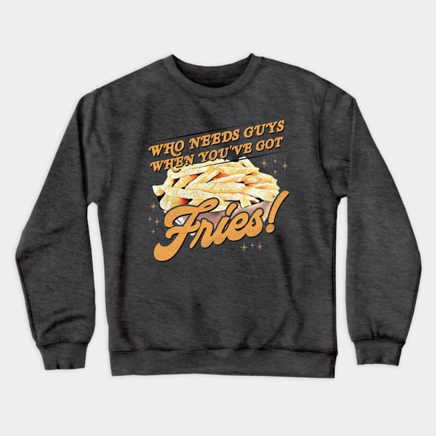 Food - Fries Crewneck Sweatshirt by karutees